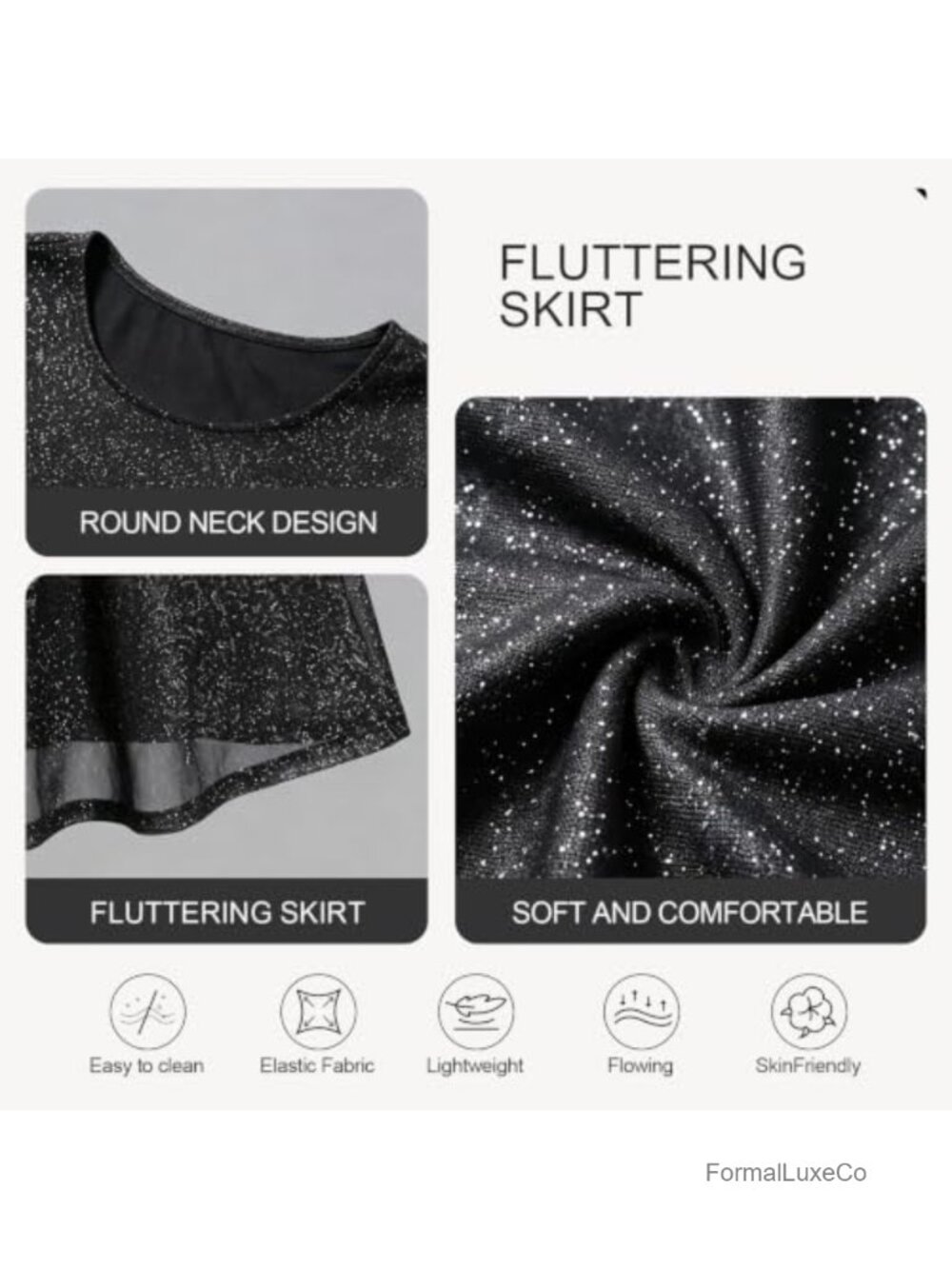 Sequin Cocktail Dress Long Sleeve A Line Evening Party Mini - Picture 4 of 6
